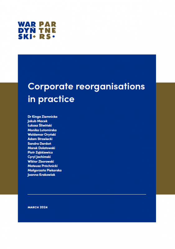 Corporate reorganisations in practice